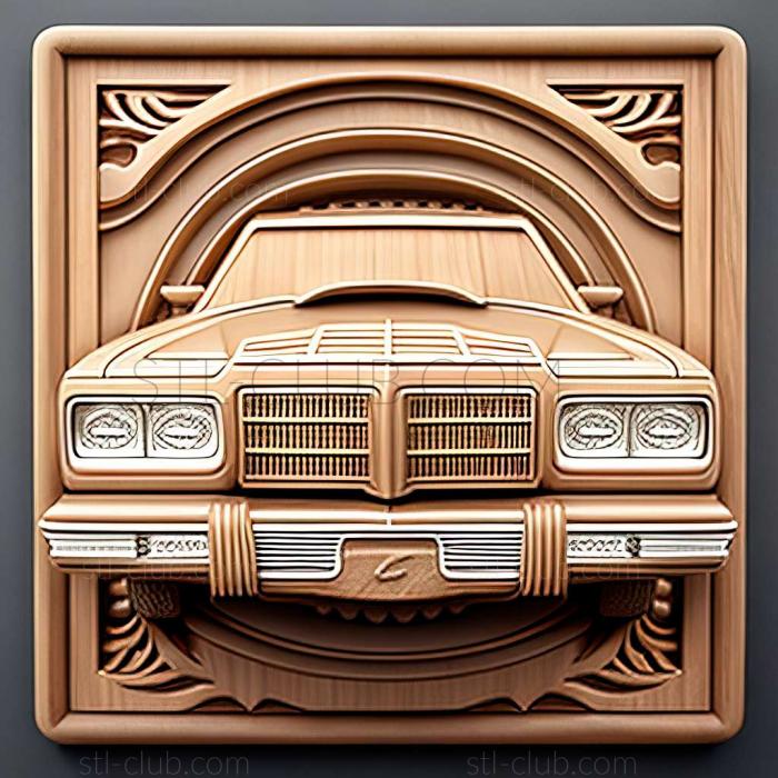 3D model Ford LTD II (STL)